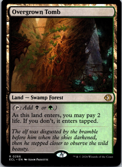 MTG - Overgrown Tomb (266) - ECL - Normal - Image 1