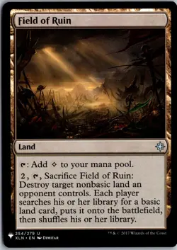 Field of Ruin U The List Reprints 254 LP - Image 1