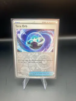 Pokemon Surging Sparks Reverse Holo 189/191 Tera Orb - Image 1