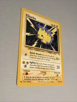 Vintage Pokemon Neo Genesis Pikachu 70/111 Common NM/Mint - Image 1