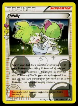 Wally Holo #RC27/RC32 Uncommon Pokemon Generations: Radiant Collection NM - Image 1