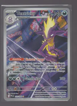 TOXTRICITY 103/094 ILLUSTRATION RARE PHANTASMAL FLAMES POKEMON HOLO NEAR MINT - Image 1