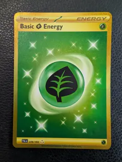 Basic Grass Energy - 278/193 Paldea Evolved (Pokemon) Hyper Rare - Image 1