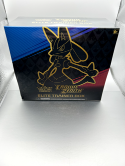 Pokemon Crown Zenith Elite Trainer Box ETB New Factory Sealed 820650851476 - Image 1