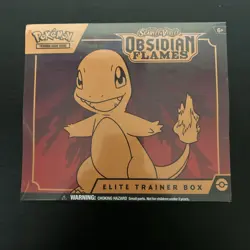 Pokemon: Scarlet & Violet Obsidian Flames Elite Trainer Box ETB New Factory Seal - Image 1