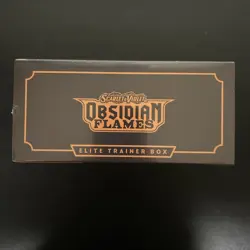 Pokemon: Scarlet & Violet Obsidian Flames Elite Trainer Box ETB New Factory Seal - Image 5