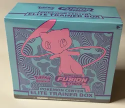 Pokemon Center Pokemon TCG Sword & Shield-Fusion Strike Elite Trainer Box ETB - Image 1