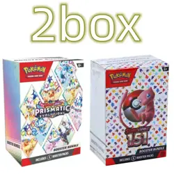 Pokemon Card v10 Booster bundle Destined Rivals Prismatic Evolutions Scarlet Vio - Image 2