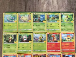 Pokemon 25th Anniversary - McDonalds NON-Holo FULL SET of Promo Cards 2021 - Image 3