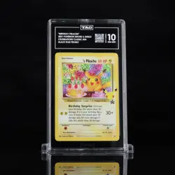2021 Pokemon Celebrations Birthday Pikachu Holo 24 TAG 10 - Image 1