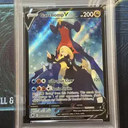 2022 Pokemon Sword And Shield Astral Radiance Garchomp V TG23 PSA 8 NM - Image 2