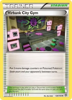 Virbank City Gym - Pokemon Plasma Storm 126/135 (MP) - Image 1