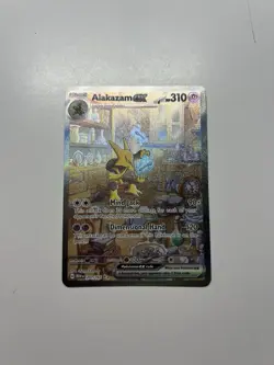 Pokemon Alakazam ex – 201/165 – SV Scarlet & Violet 151 – Near Mint - Image 2
