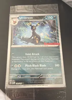 Umbreon - 130/197 - Pokemon Scarlet & Violet Promo SEALED Gamestop Holo NM - Image 1