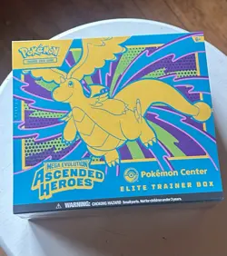 Pokemon TCG: Ascended Heroes Pokemon Center Exclusive ETB - New Sealed W/ Case - Image 1
