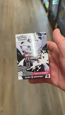Pokemon Scarlet & Violet White Flare Booster Bundle Featuring Reshiram - Image 1