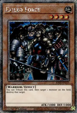 Exiled Force - Platinum Secret Rare 1st Edition RA03-EN119 - NM - YuGiOh - Image 1
