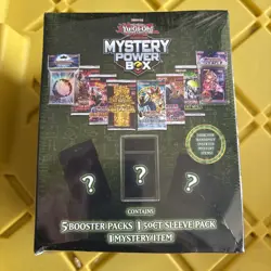 Yu-Gi-Oh Mystery Power Box 🔥 Five Booster Packs, 50 Ct Sleeve, Mystery Item! - Image 3