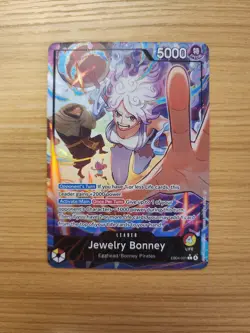 One Piece TCG OP15 -EB04 Jewelry Bonney Leader Alt Art EB04-001 NM - Image 1
