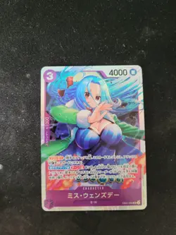 Ms. Wednesday EB01-034 SR Memorial Collection /Japan ONE PIECE TCG - Image 1