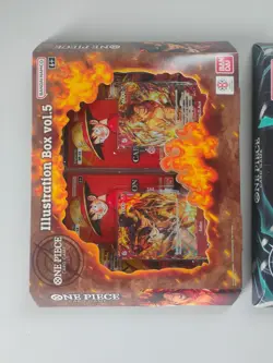 One Piece TCG Illustration Box Vol 5 and Vol 6 BUNDLE FACTORY SEALED - Image 2