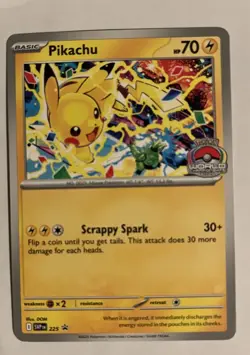 Pikachu - (World Championship 2025) Promo SV: Scarlet & Violet Promo Cards 225 - Image 1