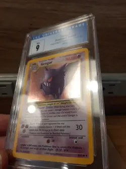 Gengar Legendary Collection Cgc 9 Mint 11/110 Pokemon 2002 Holo Cool Purple Card - Image 2