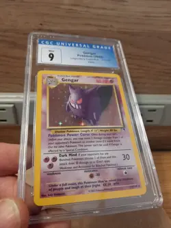 Gengar Legendary Collection Cgc 9 Mint 11/110 Pokemon 2002 Holo Cool Purple Card - Image 4