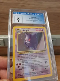 Gengar Legendary Collection Cgc 9 Mint 11/110 Pokemon 2002 Holo Cool Purple Card - Image 5