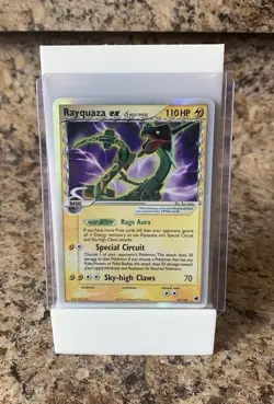 Pokemon Rayquaza ex 97/101 Dragon Frontiers 110HP Ultra Rare Holo Card - Image 1