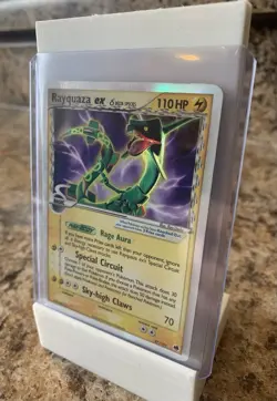 Pokemon Rayquaza ex 97/101 Dragon Frontiers 110HP Ultra Rare Holo Card - Image 4