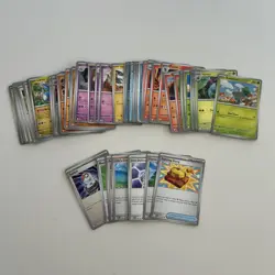 Pokemon TCG Mega Evolutions Bulk 65 Cards Bundle Holo/Reverse Holo No Duplicates - Image 1