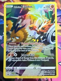 Galarian Zapdos SWSH283 SWSH: Sword & Shield Promo Cards Holo - Image 1