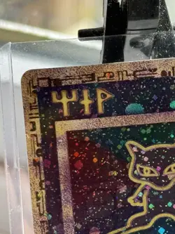 Pokemon Ancient Mew Movie Promo Card WOTC 1999/2000 Holo Foil Cosmos - Image 3