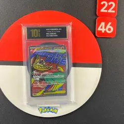 Pokemon Card Japanese 2025 MEGA Dream ex MEGA Hawlucha ex M2a-229/193 MA Grade10 - Image 1