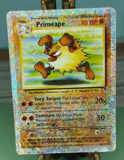 Pokemon Primeape 59/110 Legendary Collection Reverse Holo Trading Card TCG - Image 1