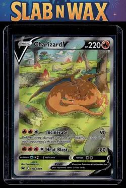 Pokemon tcg SWSH: Sword & Shield Promo Cards Charizard V #SWSH260 - Image 1