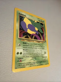 Pokemon TCG Neo Genesis Unlimited Common Card Oddish 68/111 - Image 1