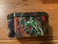 Pokemon 2016 Rayquaza EX Powers Beyond Collectors Tin Only No Cards - Image 5