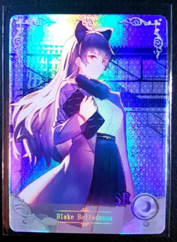 Goddess Story NS-2M02 Anime Waifu SR Card NS-2M02-054 OOP Blake Belladonna - Image 1