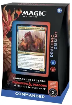 Mtg Commander Deck Firkraag, Cunning Instigator Draconic Dissent Open (Complete) - Image 1