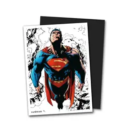 Dragon Shield Sleeves: Std Matte Dual Art Superman - Full Color 100CT 10PER Case - Image 1