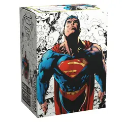 Dragon Shield Sleeves: Std Matte Dual Art Superman - Full Color 100CT 10PER Case - Image 2