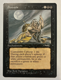 Dystopia Alliances Magic the Gathering 1996 NM - Image 1