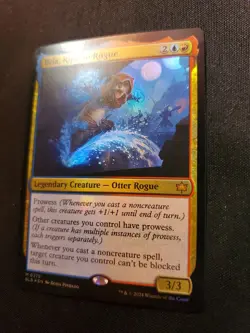 Bria , Riptide Rogue Foil Bloomburrow 379 NM Otter Magic The Gathering MTG Tcg - Image 3