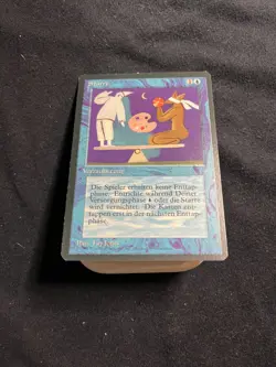 Magic the Gathering Stasis Alpha LP German - Image 4