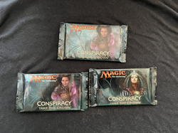 Magic the Gathering Conspiracy Take the Crown booster pack X3 Factory Sealed - Image 1