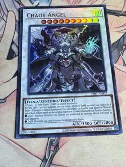 Yugioh Asian English Chaos Angel ES01-AE032 Ultra rare Near Mint - Image 1
