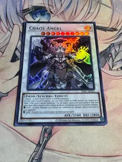 Yugioh Asian English Chaos Angel ES01-AE032 Ultra rare Near Mint - Image 3