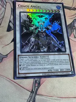 Yugioh Asian English Chaos Angel ES01-AE032 Ultra rare Near Mint - Image 4